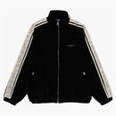 Bape Metal Logo Pin Track Jacket Black