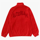 Bape Metal Logo Pin Track Jacket Red