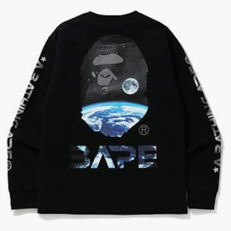 Bape Mid Autumn Festival Long Sleeve Tea Black