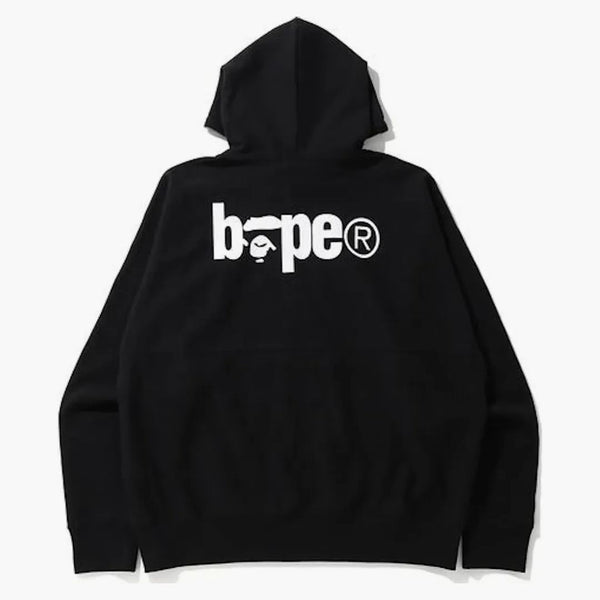 Bape military loose fit sweater hoodie black