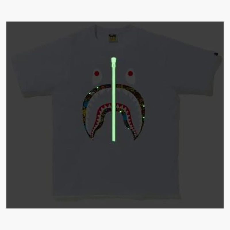 Bape Milo Banana Pool Shark T-shirt White