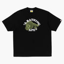 Bape Milo College Relaxed Fit Tee Black