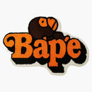 Bape Milo on Bape Rug Mat Brown