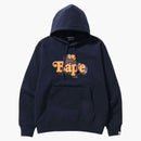 Bape Milo on Bape Relaxed Fit Pullover Hoodie Navy