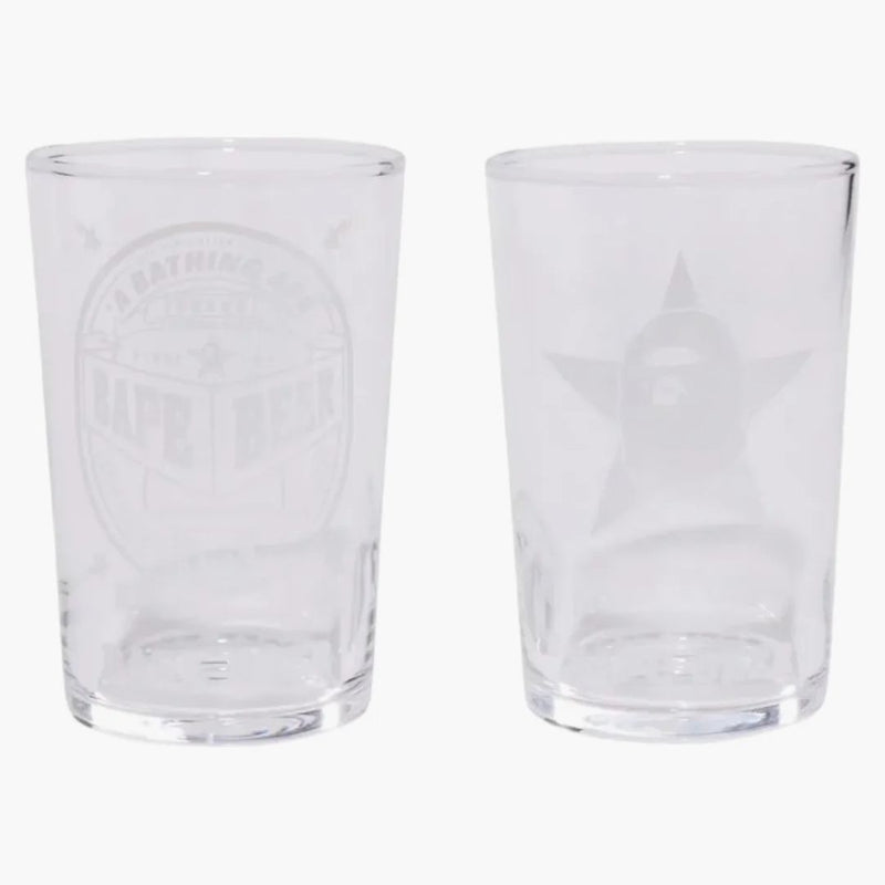 Bape Mini Glass Set Clear