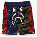 Bape Mix Camo Crazy Sweat Shorts (SS23) Multi