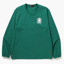 BAPE Mr. Bathing Ape Golf V Pechero de huella de cuello Green