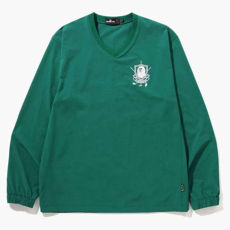 Bape Mr. Bathing Ape Golf v krk svetrover Windbreaker Green
