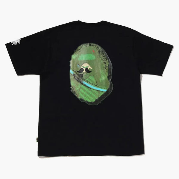 Bape Mr. Bathing Ape Golf Wide Fit Tee Black