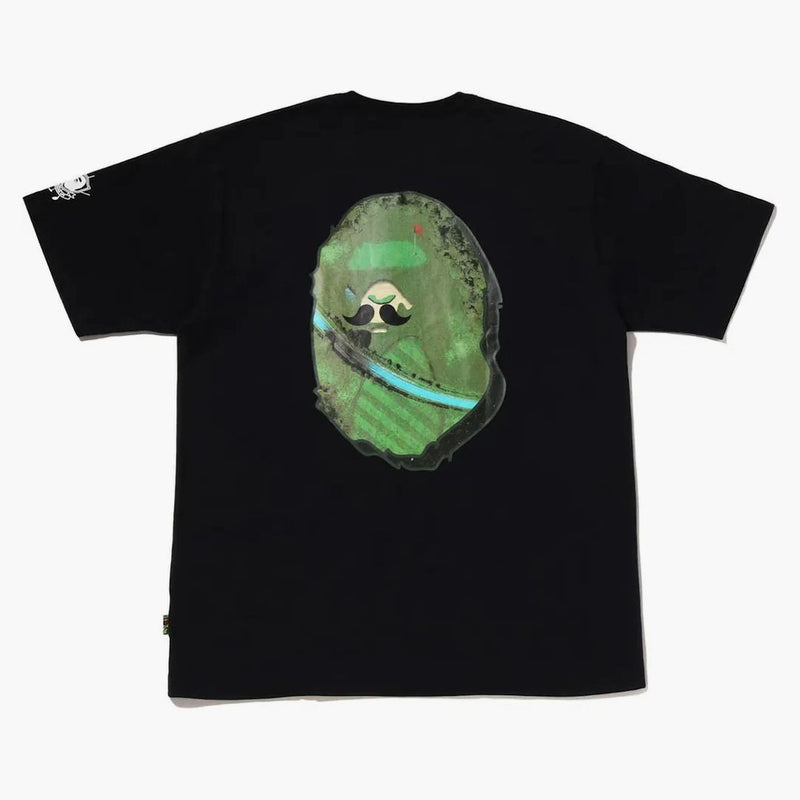 Bape Mr. Bathing Ape Golf Wide Fit Tee Black