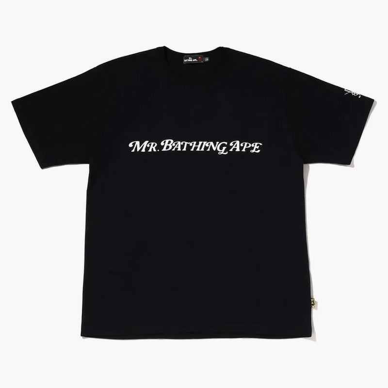 Bape Mr. Bathing Ape Golf Wide Fit Tee Black