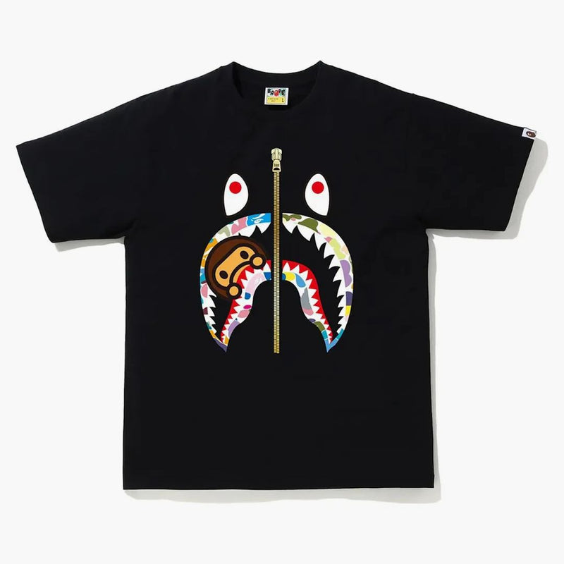 Bape Multi Camo Milo Shark Tea (FW20) Black