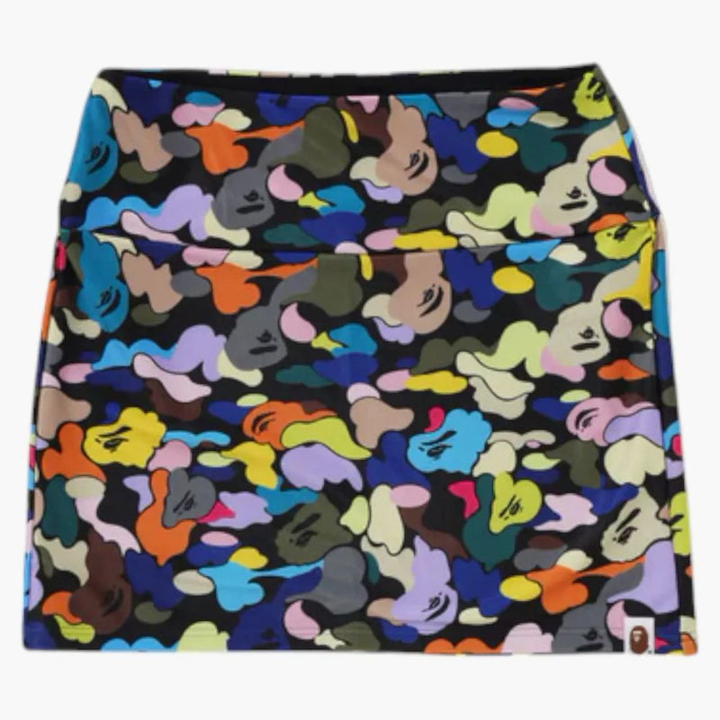 Bape Multi Camo Mini sukně černá