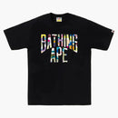 Bape Multi Camo NYC Logo Tea Black/Multicolor