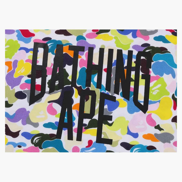 Bape Multi Camo NYC Logo Tea Multicolor/White