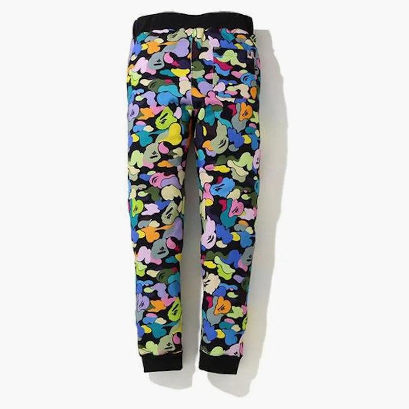 Bape Multi Camo Shark Slim Sweatpant Black