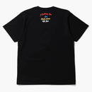 Bape Multi Color Letters College Tea Black