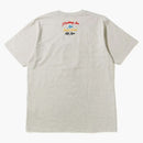 Bape Multi Color Letters College Tea Gray