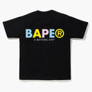Bape Multi-Color Print Tea Black