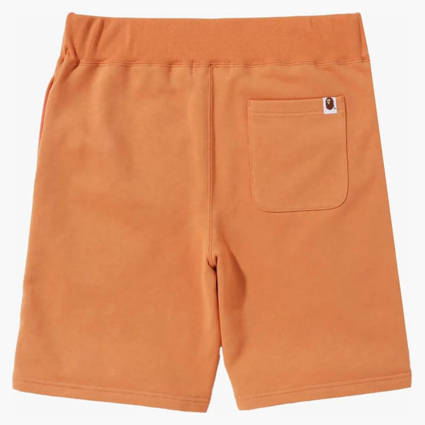 BAPE MULTI FONTS SOTY SHORTS Orange