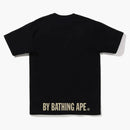 Bape Multi Label Ape Face Tea Black
