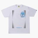 Bape Multi Logo 3 Tee White