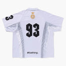 Bape Multi Logo Relaxed Fit Soccer Jersey White