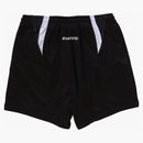 Shorts calcistici BAPE Multi Logo rilassati in forma nera