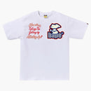 Bape Multi Motif Tee White