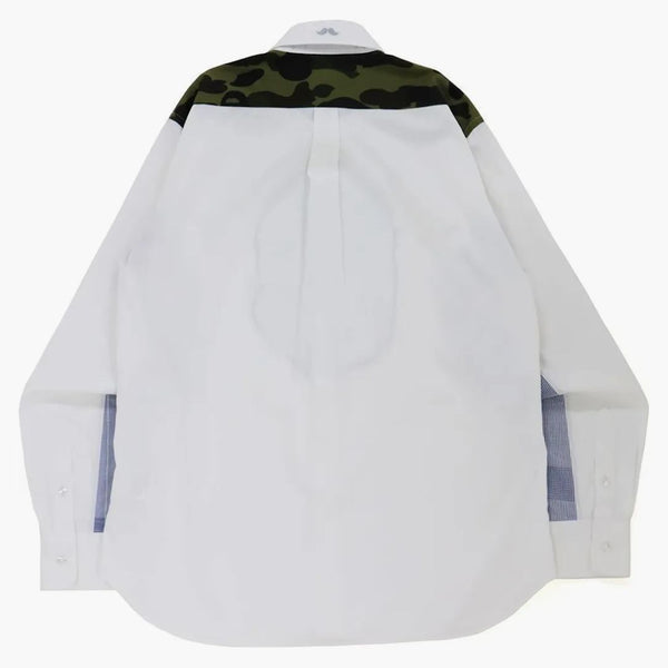 Bape Multi Pattern Shirt White