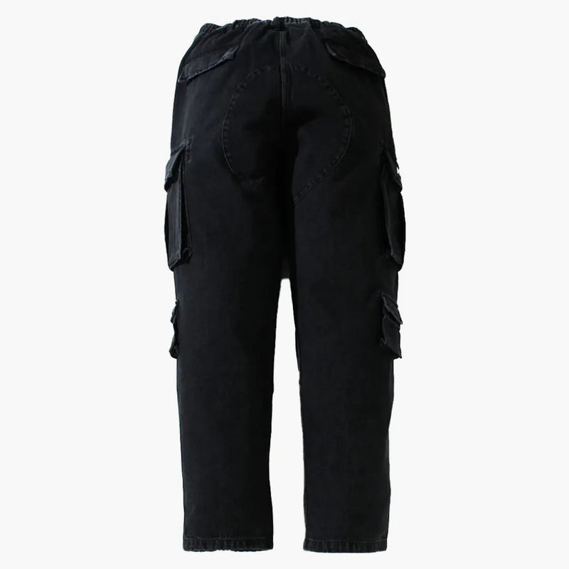 BAPE MULTI PODKYTNÉ VLASTNOSTI PŘIPOJENÍ DENIMOVÉ DENIMOVÉ KABY BLACK