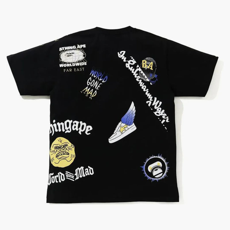 Bape Multi Print Tea Black