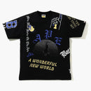 Bape Multi Print Tee Black