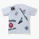 Bape Multi Print Tee White