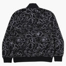 BAPE Neon Camo Jacquard Track Jacket Black