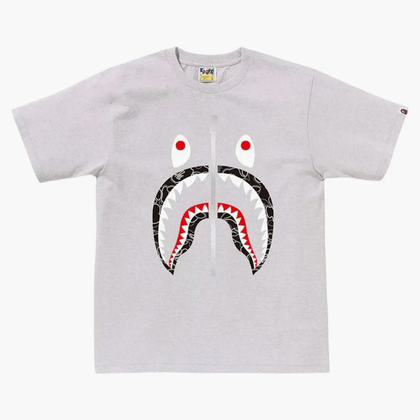 Bape Neon Camo Shark Tea Grey