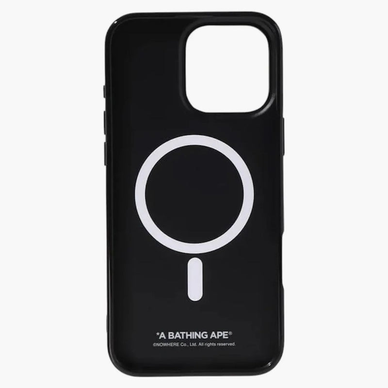 BAPE Neon Camo iPhone 16 Pro Max Case negro