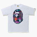 Bape Neon Tokyo Big Ape Head Tea White