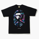 Bape Neon Tokyo Kanji Tea Black