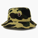 Bape New era 1st Camo Bucket has Yellow