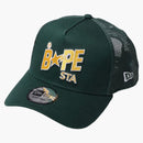 Bape New Era 9 Forforty Bape Sta Cap Green