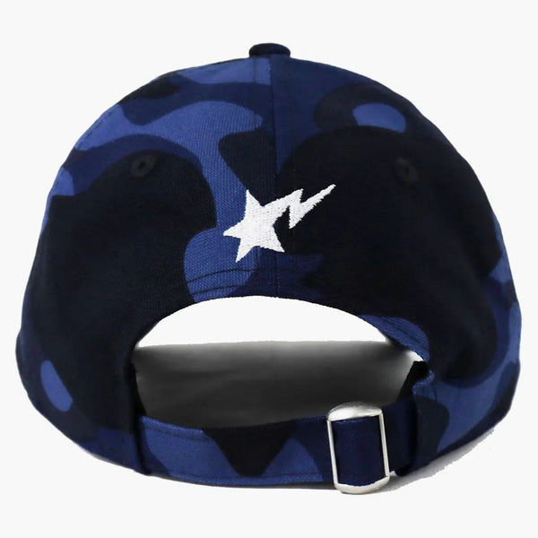 Bape New Era Color Camo Ape Head 9twenty Cap Navy