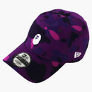 Bape New era Color Camo Ape Head 9twenty Cap Purple