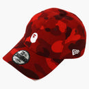 Bape New Era Color Camo Ape Head 9twenty Cap Red