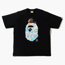Bape New Multi Camo Milo On Ape Relaxed Tee Black