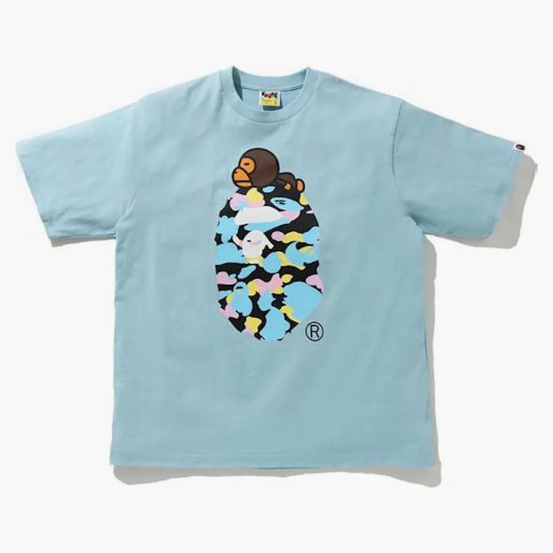 BAPE NOVÝ MULTI CAMO MILO OPELO OPEČNĚ UPOZORNĚNÝ TEA SAX