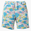 Bape New Multi Camo Track Shorts White