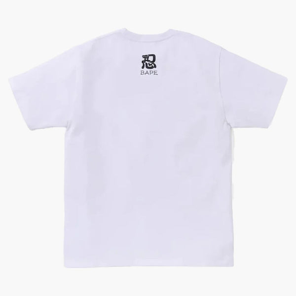 Bape Ninja College Tee White
