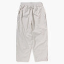 Bape Nylon Loose Fit Track Pants Ivory