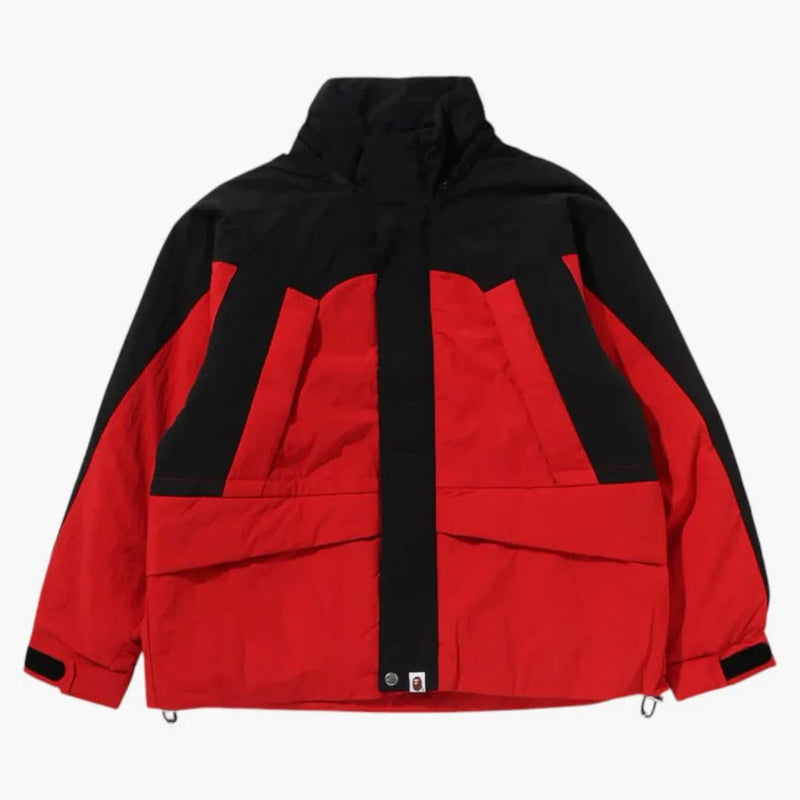 Bape Nylon Snowboard Padded Jacket Black/Red